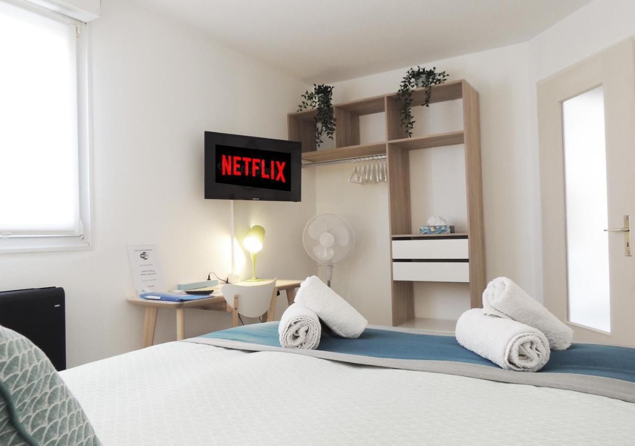 Appart'Azur Haguenau - Proche Gare Au Calme - Wifi - Lit Confort - Parking Facile Et Gratuit Luaran gambar